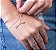 PULSEIRA  FLECHA CORACAO PRATA 925 - Imagem 2