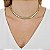 COLAR MALHA SNAKE BANHADO A OURO 18K - Imagem 2