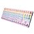 Teclado Mecânico OEX GAME Wolf TC-605 com fio - Branco - Imagem 1