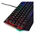 Teclado Mecanico Mizu Rainbow Aplus Tech - Switch outemu Red - Imagem 2