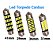 Lâmpadas Torpedo 16 Leds Canbus Tamanhos 31 36 39 e 41mm 100% Branco - Imagem 1