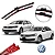 Par Palheta Limpador Parabrisa Vw Saveiro, Gol G6, Voyage, UP, Novo Polo, Virtus, Jetta, Passat, Amarok, Fox, Crossfox, Spacefox - Imagem 8
