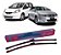 Par Palheta Limpador Parabrisa Honda Fit City New Civic G10 Hrv - Imagem 1