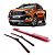 Par Palheta Limpador Parabrisa Ford Ka Ecosport Nova Ranger Focus New Fiesta - Imagem 4