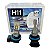Kit H11/H8 Ultra LED Mini Slim 63W 12.000 lm — 6000K (Par) Plug & Play - Imagem 1