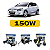 Kit LED Hyundai i30 (2009-2013) Farol Alto Baixo e Milha - Imagem 2