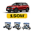 Kit LED Volkswagen T-Cross (2019 em diante) Farol Alto Baixo e Milha - Imagem 2