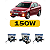 Kit LED Chevrolet Astra (1994 a 2011) Farol Alto Baixo e Milha - Imagem 2