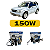 Kit LED Chevrolet Tracker (2001-2009) Foco Simples - Farol Alto Baixo e Milha - Imagem 2