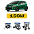 Kit LED Chevrolet Sonic (2012-2014) Farol Alto Baixo e Milha - Imagem 2