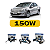 Kit Led Peugeot 408 (2011-2019) Farol Alto, Baixo e Milha - Imagem 2