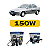 Kit Led Chevrolet Vectra (1995-1999) Foco Simples - Farol Alto, Baixo e Milha - Imagem 2