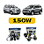 Kit Led Chevrolet Spin (2012-2025) Foco Simples - Farol Alto, Baixo e Milha - Imagem 2