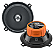 PAR Alto Falante 5 POLEGADAS Hertz Dcx 130.3 Coaxial 80 Watts Rms Cor Preto - Imagem 1