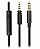 Cabo P3 x P2 Com Microfone LEHMOX - LE-279 - Imagem 3