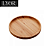 Bandeja de Bambu Round 20cm x 20cm x 2cm - Lyor - Imagem 1