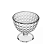 Taça para Sobremesa de Vidro Bolhas 300ml - Lyor - Imagem 2