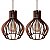 Kit 2 Lustre Lundres Pendente Design Moderno Bivolt - Imagem 6