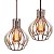 Kit 2 Lustre Lundres Pendente Design Moderno Bivolt - Imagem 9