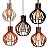 Kit 2 Lustre Lundres Pendente Design Moderno Bivolt - Imagem 1