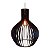 Lustre Grande 52cm Pendente De Madeira Sofisticado Bivolt - Imagem 6