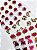 Kit com 05 cartelas de peliculas com pedrinhas - Imagem 2