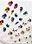 Kit com 10 cartelas de peliculas com pedrinhas - Imagem 1