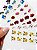Kit com 10 cartelas de peliculas com pedrinhas - Imagem 4