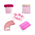 Kit Descartáveis para Extensão de Cílios (Pads, Anel, Escovinhas, Pincel e Microbrush) - Imagem 1