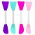 PINCEL E ESPATULA DE SILICONE  PARA LIMPEZA FACIAL - Imagem 2