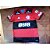 Camisa flamengo rubro negra jogo libertadores número 5 willian arão tamanho M - Imagem 4