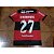 Camisa flamengo rubro negra jogo x coritiba número 27 b. Henrique tamanho P - Imagem 6