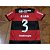 Camisa flamengo rubro negra jogo x coritiba número 3 R. Caio tamanho M - Imagem 8