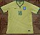 Camisa Seleção brasileira amarela número 18 Paulinho tamanho G - Imagem 6