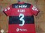 CAMISA  FLAMENGO  RUBRO  NEGRA  COMEMORAÇÃO  DO  TÍTULO   NUMERO   3    R.   CAIO   TAMANHO  M - Imagem 8