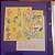 Peanuts Poa fundo amarelo Sanrio Importado 02 papéis de carta e 1 envelope - Imagem 1