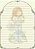 Papel de carta Sarah Vintage com Linha pautada - Imagem 1