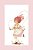 Papel de carta menina vintage art big clarinho - Imagem 1