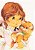 Papel de carta menina vintage art big - Imagem 1