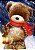 Papel de carta Urso na noite - Imagem 1