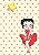 Coleção Betty Boop - 10 papéis de carta - Imagem 6
