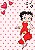 Coleção Betty Boop - 10 papéis de carta - Imagem 7