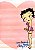 Coleção Betty Boop - 10 papéis de carta - Imagem 1
