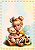Coleção Baby Bee - 12 papéis de carta - Imagem 3