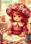 Coleção Pastel Girls - 14 papéis de carta - Imagem 1
