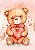 Papel de carta Teddy Love - Imagem 1