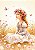 Papel de carta boneca vintage - original - Imagem 1