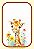 CONJUNTO GIRAFINHA - 02 PAPÉIS DE CARTA - Imagem 2