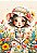 PAPEL DE CARTA MENINA FLORES - ORIGINAL número 4 - Imagem 1