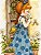 COLEÇÃO SARAH A FLORZINHA - 12 PAPÉIS DE CARTA - Imagem 6
